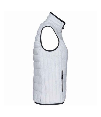 Womens/ladies lightweight down bodywarmer white Kariban