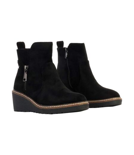 Bottine Compensé à Zip Super Mode