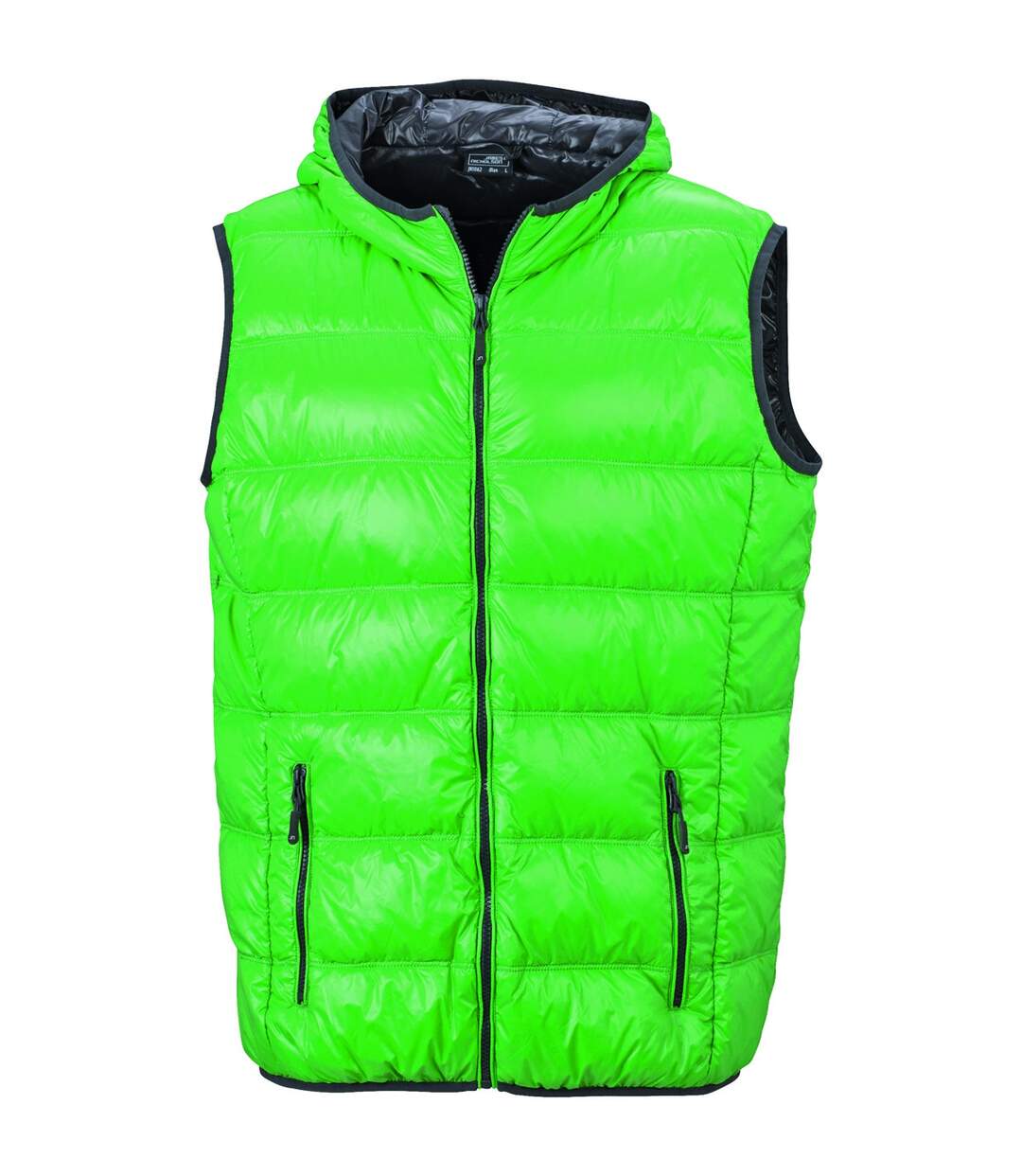 Bodywarmer duvet doudoune sans manches anorak homme - JN1062 - vert-1