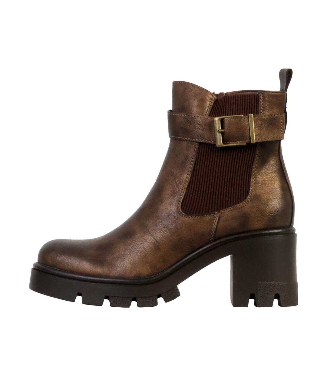 Bottines à Zip Super mode-1