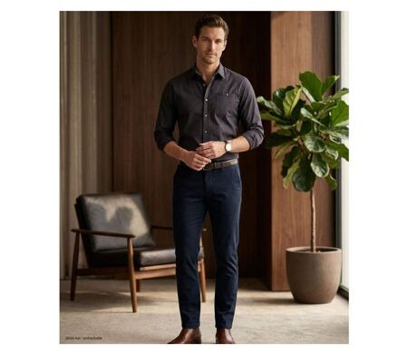 CHALLENGER TOURNI1 - Chemise à carreaux manches longues imprimée pour un look moderne et élégant