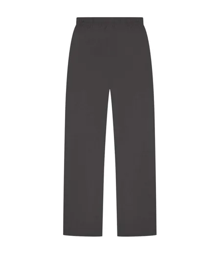 Mens Blended Core Split Hem Tall Jogging Bottoms Charcoal Casual Classics