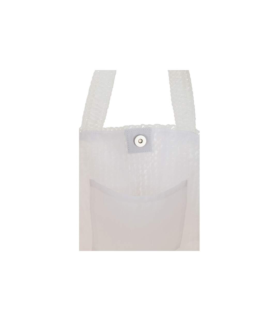 Sac de Plage Floche Paloma 48cm Blanc-2