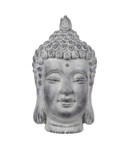 Tête de bouddha en magnésia 42 cm