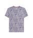 Mens Ss25 Paisley T-shirt Dusk Grey Lambretta-1