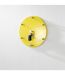 Patère Murale Ronde Kely 35cm Jaune-1