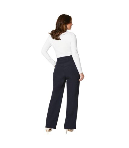 Pantalon femme bleu marine Principles