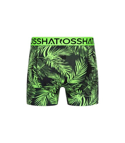 Pack of 3  Mens grimsby boxer shorts  green/gray/black Crosshatch