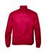 2786 Mens Contrast Lightweight Windcheater Shower Proof Jacket (Hot Pink/ White)