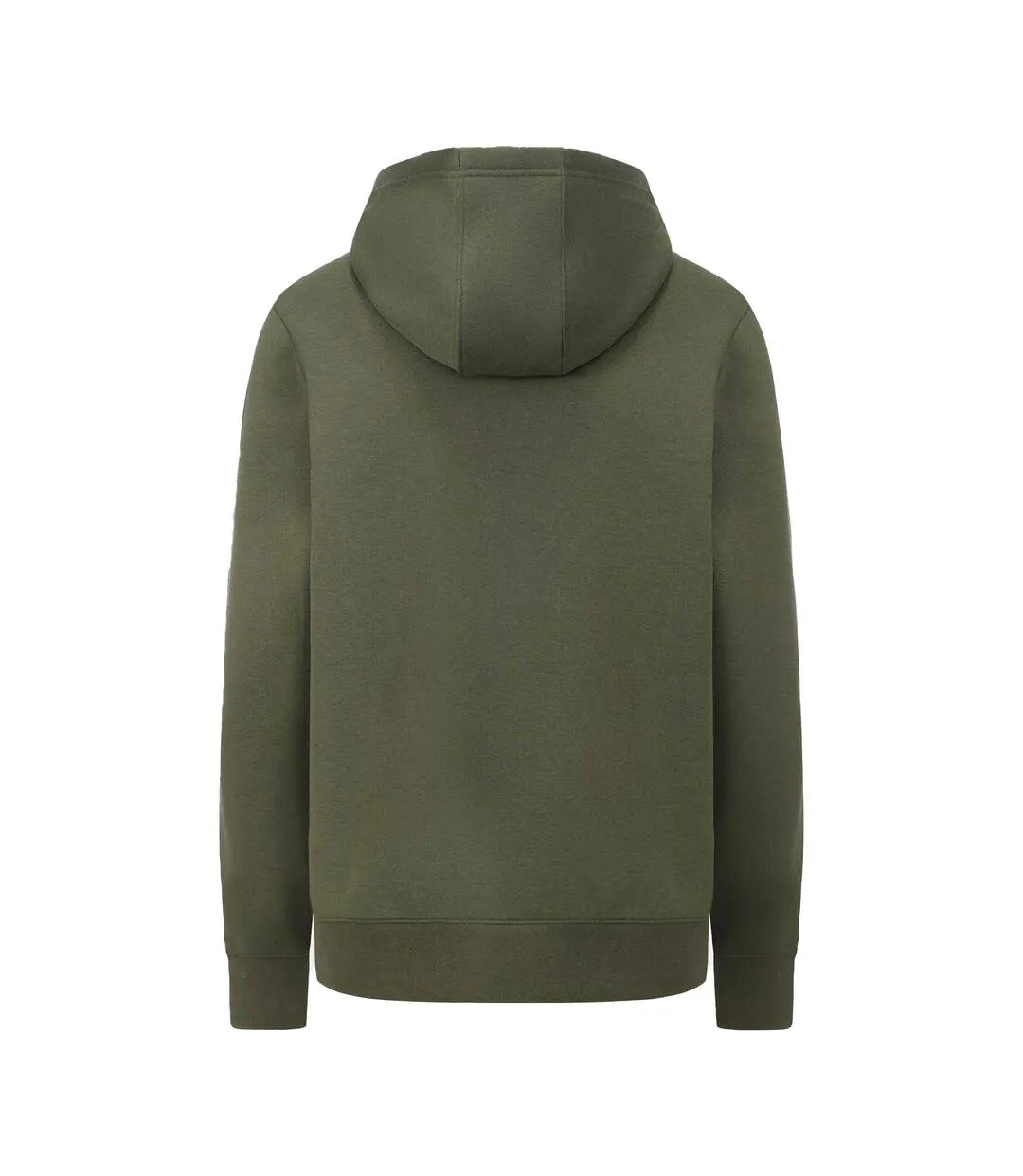 Sweat À Capuche Motif/style Logo Brodé Homme Vert Kaki Slazenger-2