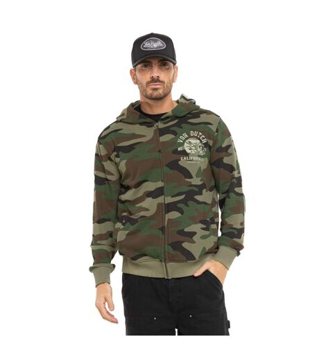 Sweat zippé à capuche homme en french terry Viny Vondutch