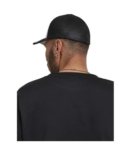 Casquette De Baseball Blanc Noir Flexfit
