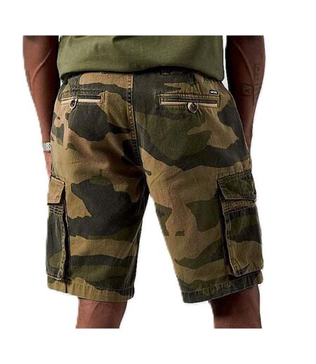 Short kaki à motifs homme kaporal 3m81 marco