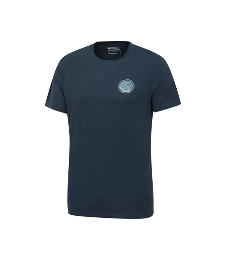 T-shirt Fort William Homme Bleu Foncé Mountain Warehouse
