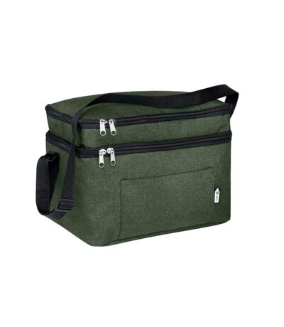 Icecube rpet cooler bag 25cm x 30cm x 20cm dark green MidOcean