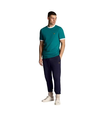 T-shirt homme vert de bleu / blanc Lyle & Scott Lyle & Scott