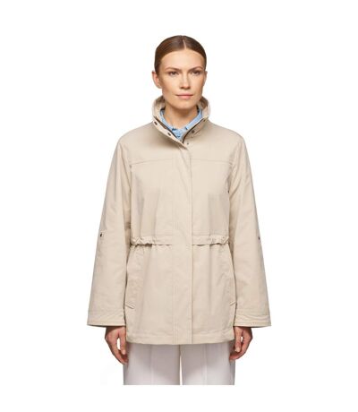 Womens/ladies claudin jacket brown rice Geox