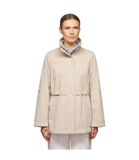 Womens/ladies claudin jacket brown rice Geox