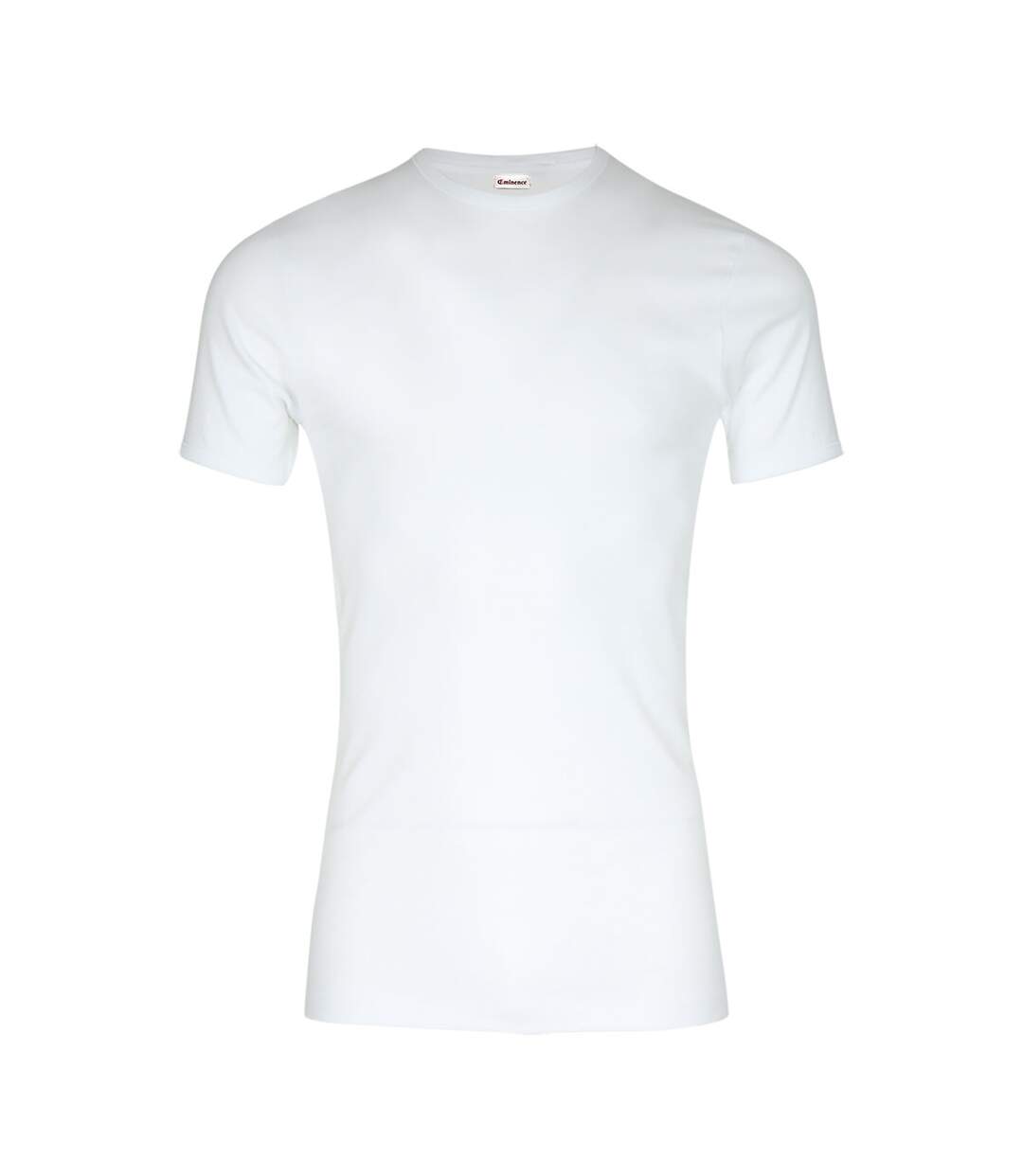 Tee-shirt col rond manches courtes homme Pur coton Premium Fait en France Eminence.-1