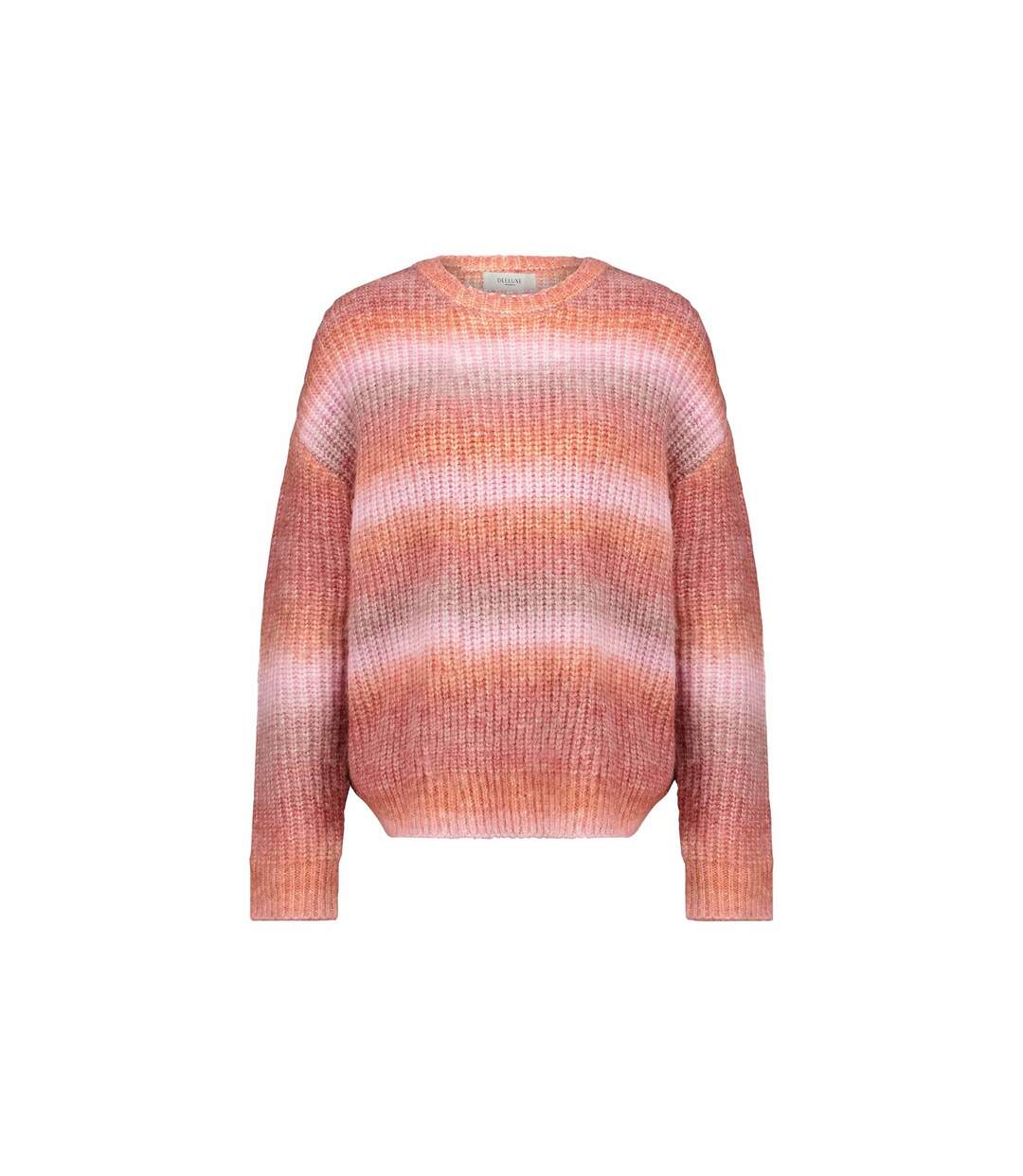 Pull femme en maille avec dégradé de couleurs PASSOA