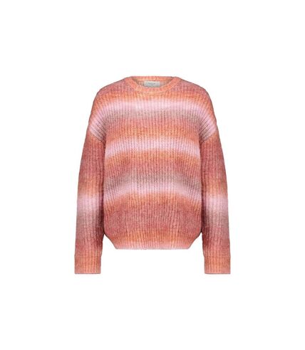 Pull femme en maille avec dégradé de couleurs PASSOA