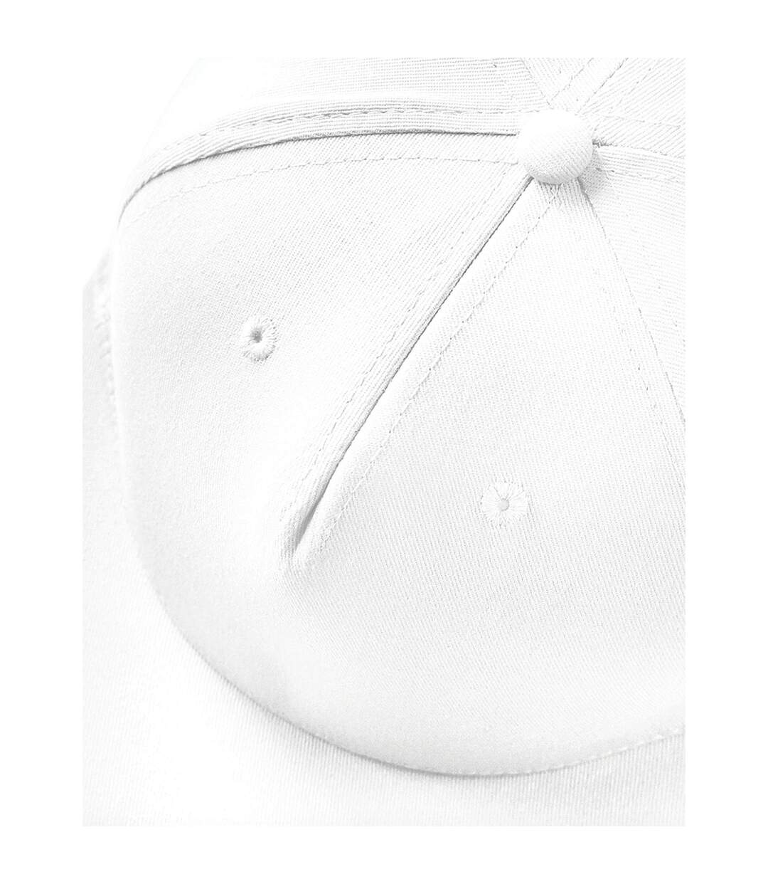 Casquette Ajustable Rapper Blanc Beechfield-1
