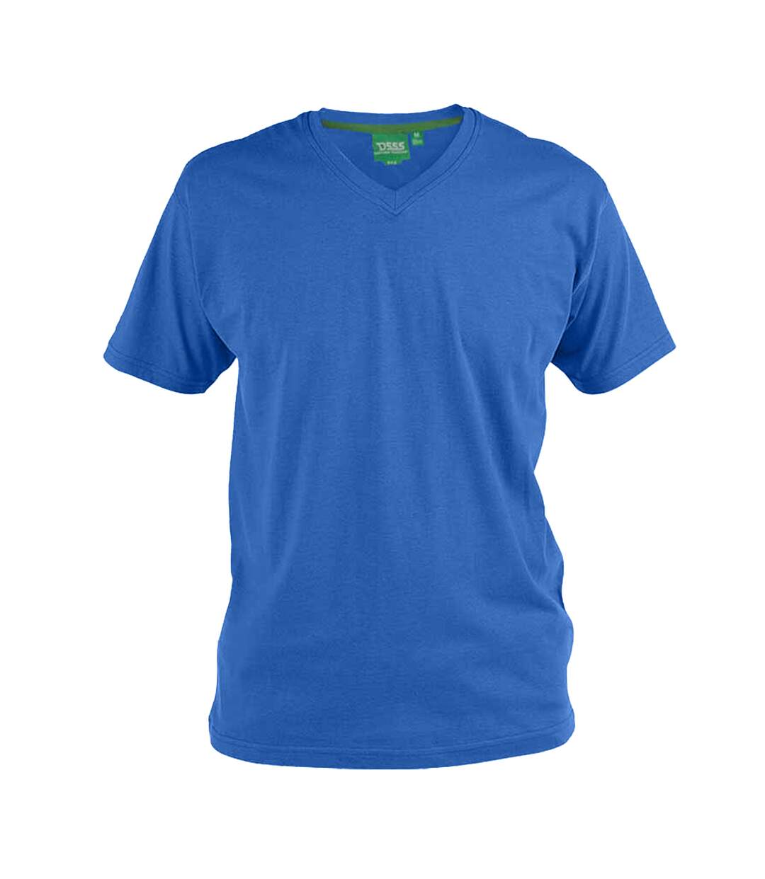 Duke Mens Signature-2 V-Neck T-Shirt (Blue)