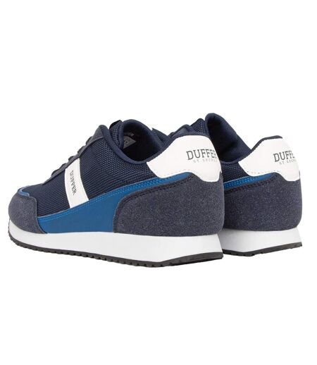 Mens spence trainers navy Duffer