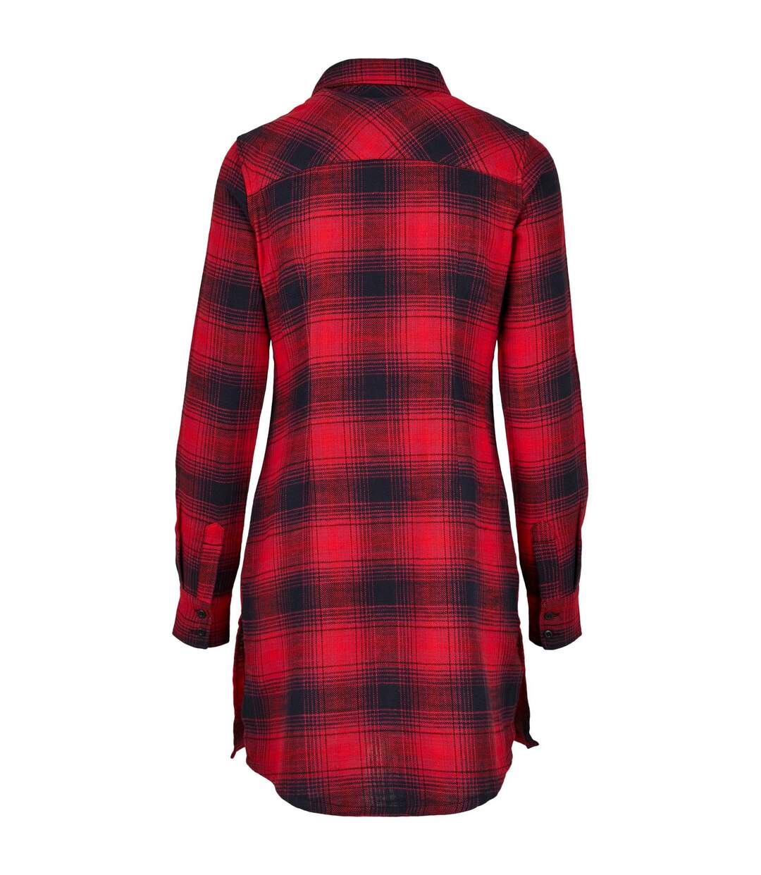 Robe Chemisier Femme Bleu Foncé Rouge Urban Classics-2