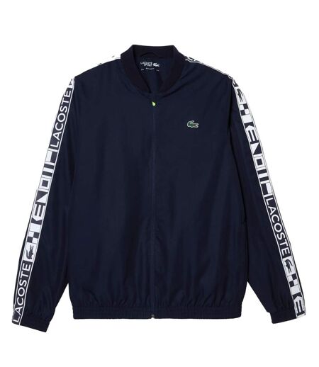 Mens Stripe Logo Tennis Sweatsuit Navy Lacoste