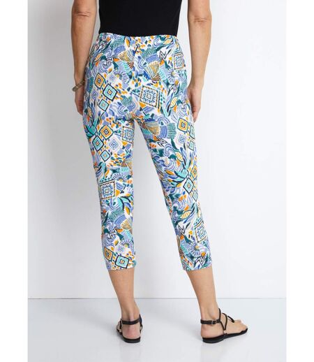 Legging court coton uni ou imprimé