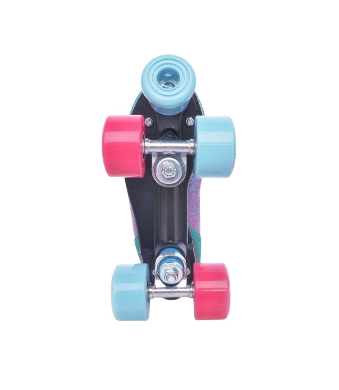 Patins À Roulettes Alignées Motif/style Léopard Sunny Enfant 34 Fr Multicolore Tempish-3