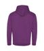 AWDis Hoods Adults Unisex Washed Look Hoodie (Washed Purple)