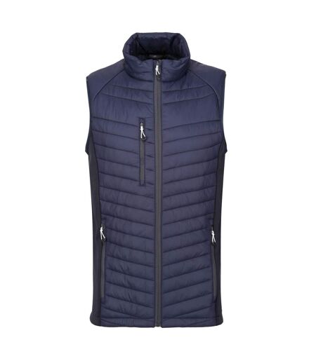 Veste Sans Manches Navigate Hybrid Homme Bleu Marine Gris Phoque Regatta