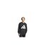 Mens Logo Crew Neck Sweatshirt Black Adidas-1