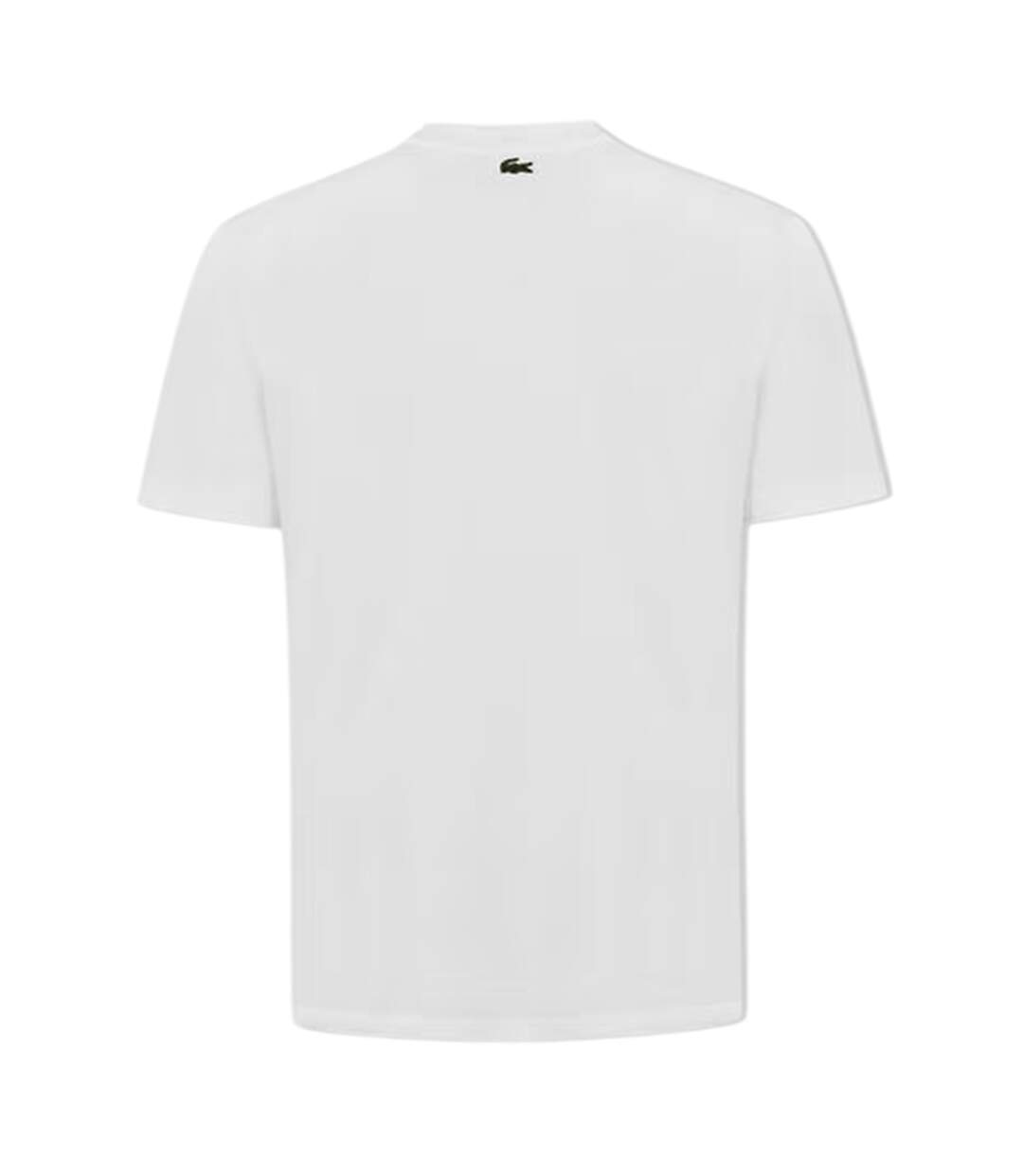 T-shirt Manches Courtes Homme Blanc Lacoste-2