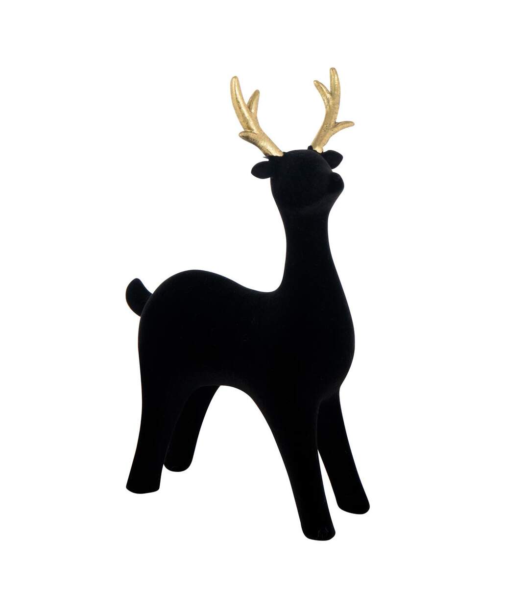 Renne Déco Velours Hollywood 27cm Noir-1