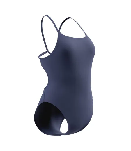 Maillot De Bain 1 Pièce Uni Endurance Femme Bleu Marine Speedo