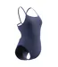 Maillot De Bain 1 Pièce Uni Endurance Femme Bleu Marine Speedo-3