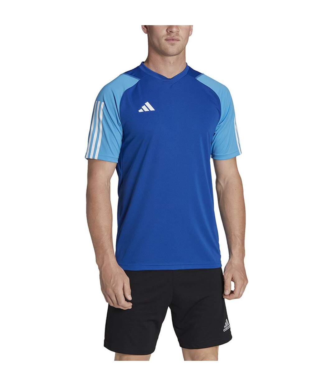Maillot Compétition Tiro Homme Bleu Bleu Adidas-1