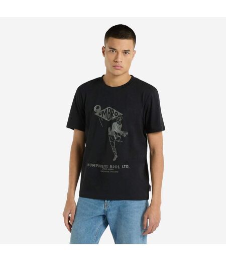 Umbro Mens Humphreys Bros T-Shirt (Black) - UTUO2086