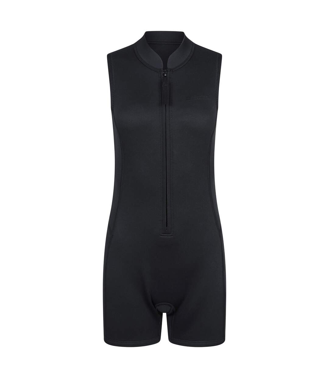 Womens/ladies shorty sleeveless wetsuit jet black Mountain Warehouse-1