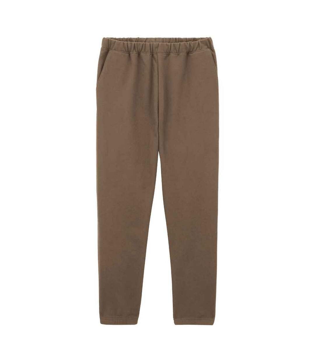 Mens softstyle midweight pocket sweatpants brown savana Gildan-1