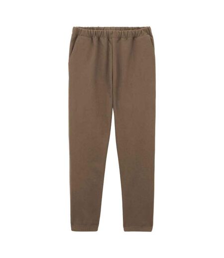 Mens softstyle midweight pocket sweatpants brown savana Gildan