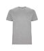 T-shirt Stafford Homme Gris Chiné Roly-1
