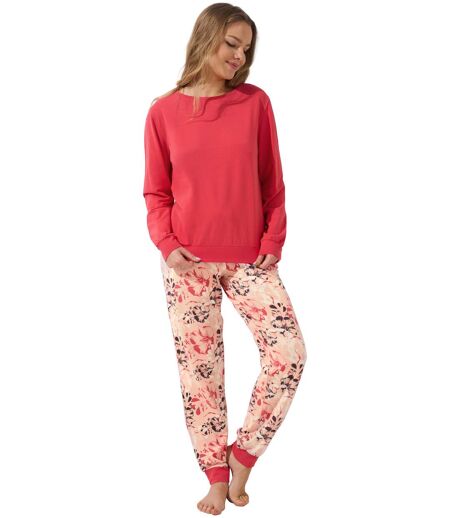 Pyjama pantalon resserré top manches longues Ocean Lisca