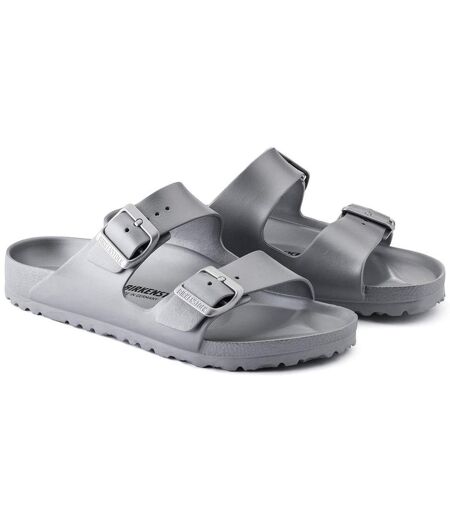 Womens/ladies Arizona Eva Sandals Grey Birkenstock