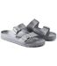 Womens/ladies Arizona Eva Sandals Grey Birkenstock-4