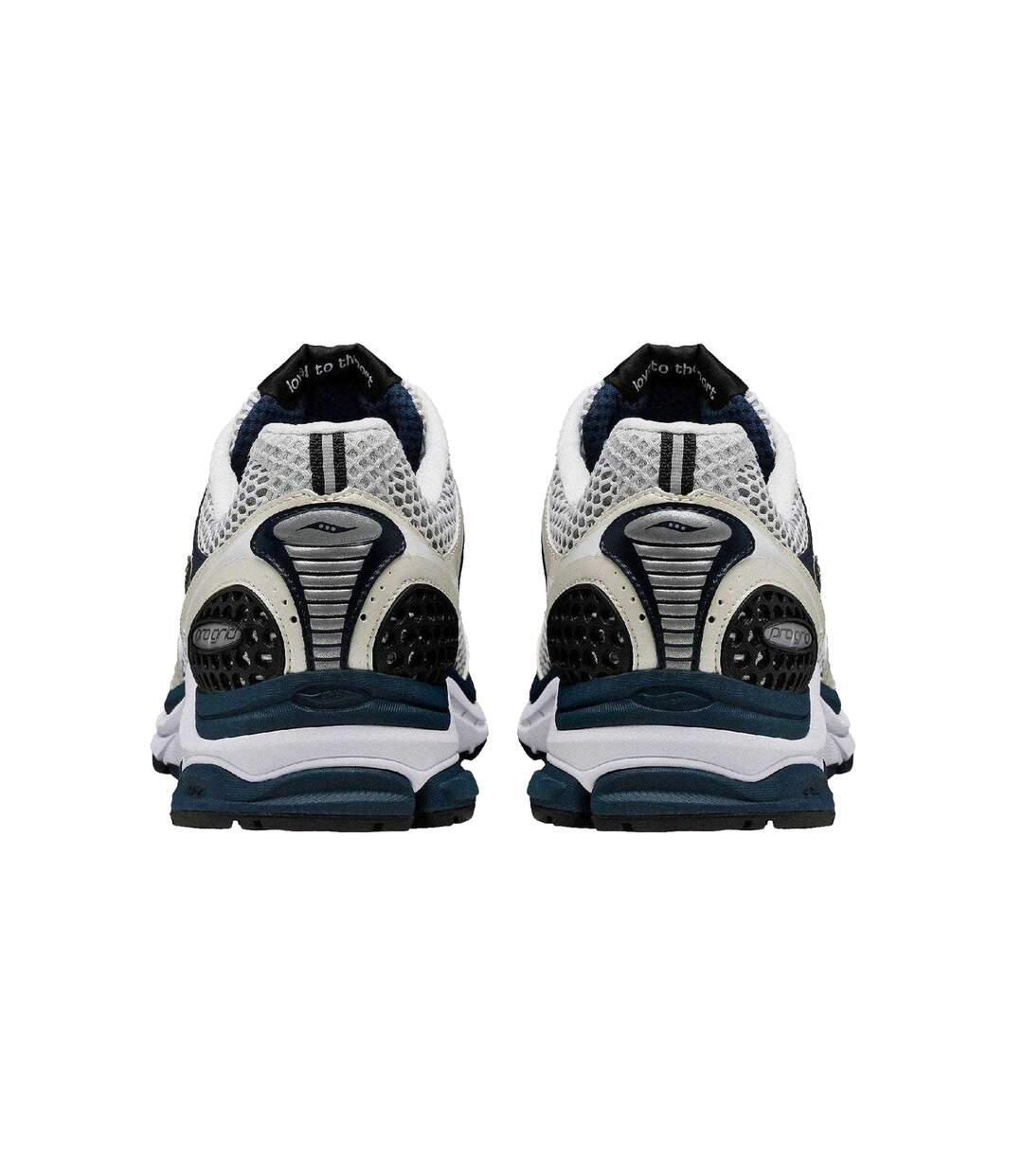 Chaussures Course À Pied Triumph Femme Blanc Bleu Marine Saucony-2