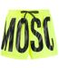 Short De Bain Motif Logo Homme Jaune Moschino-2